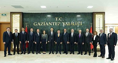 GSO'dan yeni dönem dolayısıyla Gaziantep protokolüne ziyaret