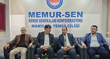 Gültekin'den Memur-Sen'e ziyaret