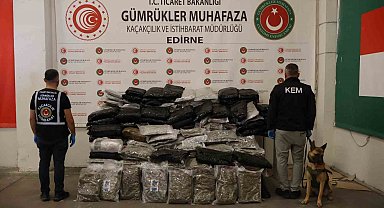 Gümrüklerde gerçekleştirilen operasyonlarda binlerce uyuşturucu madde ele geçirildi