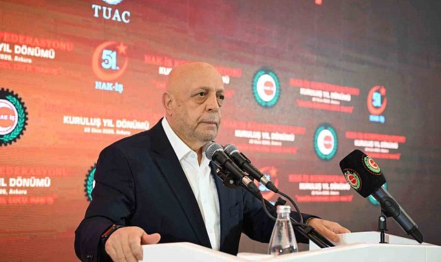 HAK-İŞ, 51. kuruluş yılını "Emeğin Evrensel Gücü: HAK-İŞ" temasıyla kutladı