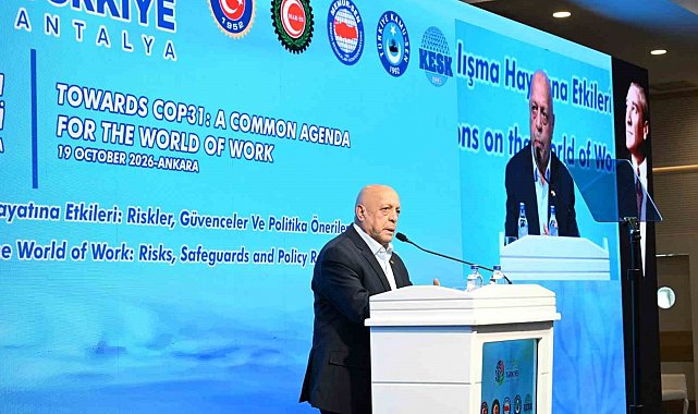 HAK-İŞ Genel Başkanı Arslan: "Dönüşümün maliyetinin çalışanlara ve emek hareketine yüklenmemesini istiyoruz"