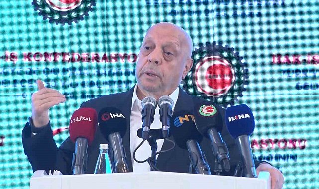 HAK-İŞ'ten 51'inci kuruluş yıl dönümünde Türkiye'de Çalışma Hayatının Gelecek 50 Yılı Çalıştayı