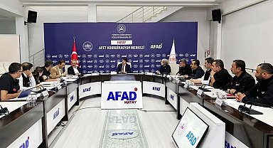 Hatay'da kırsal afet konutlarının yapım süreci değerlendirildi