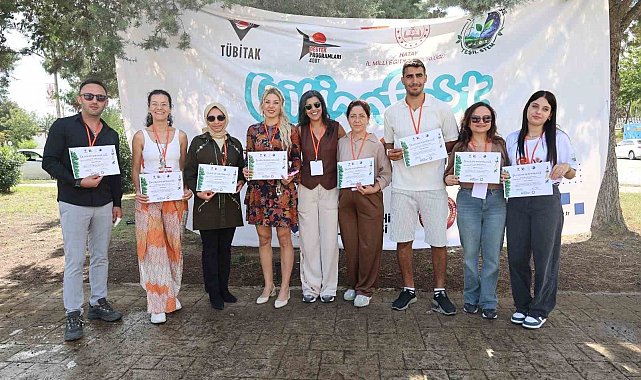 Hatay'da öğrenciler bilim şenliğinde buluştu