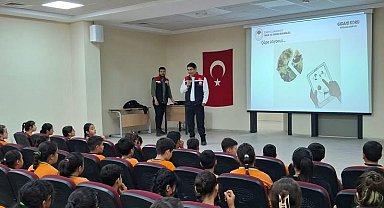 Hatay'da öğrencilere gıda israfına karşı farkındalık eğitimi verildi
