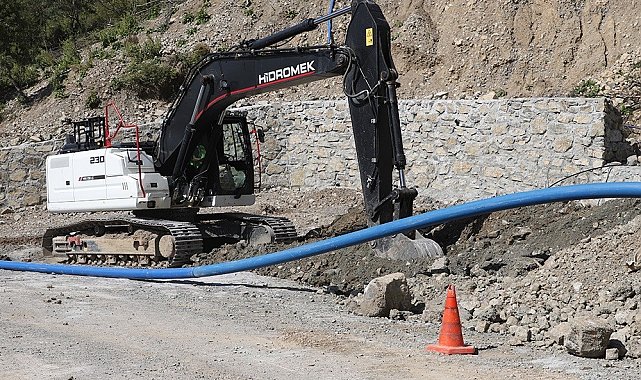 HATSU'dan Bitişik Yaylası'na 4 bin metrelik içme suyu hattı