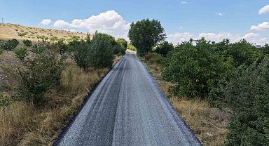 Hekimhan'da 7 mahallenin ulaşımını rahatlatan yol çalışması tamamlandı