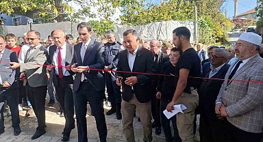 Hisarcık Kurtdere köyünde çok amaçlı salon hizmete açıldı