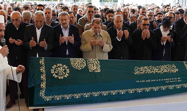 İbrahim Hatipoğlu'nun babası Münir Mustafa Hatipoğlu son yolculuğuna uğurlandı