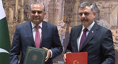 İçişleri Bakanı Mustafa Çiftçi, Pakistan Federal İçişleri Bakanı Mohsın Naqvı'yi ağırladı