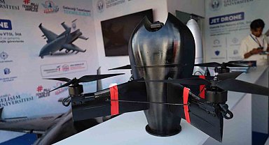 İGÜ TEKNOFEST'e jet dron projesi ve elektrik fan motorlu VTOL İHA ile katılarak dikkatleri üzerine çekti