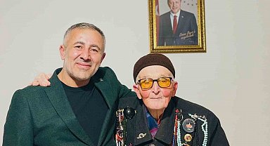 İl Başkanı Yıldırım, şehit babası Bayır ile bir araya geldi