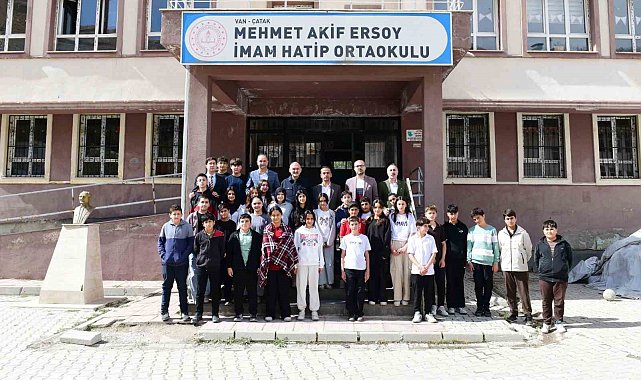 İl Milli Eğitim Müdürü Çandıroğlu'ndan Çatak'a ziyaret