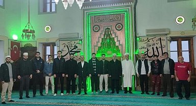 İl Müftüsü Dikmen, gençlerle sabah namazında buluştu