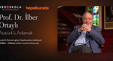 İlber Ortaylı'nın "Atatürk'ü Anlamak" eğitimi, Hepsiburada'nın desteğiyle herkese ücretsiz olarak açıldı