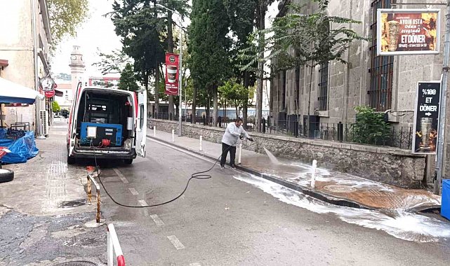 İlkadım'da temizliğe mobil müdahale