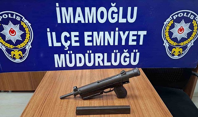 İmamoğlu'nda silah operasyonu: 3 şüpheli tutuklandı
