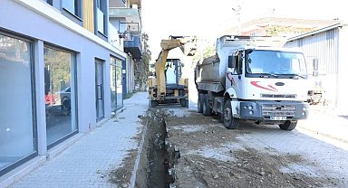 İncirliova Sandıklı Mahallesi'nde altyapı çalışmaları sürüyor