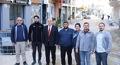 İncirliova'da yol çalışmaları sürüyor