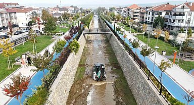 İnegöl Belediyesi'nden yağış öncesi sel ve su baskınlarına karşı önlem