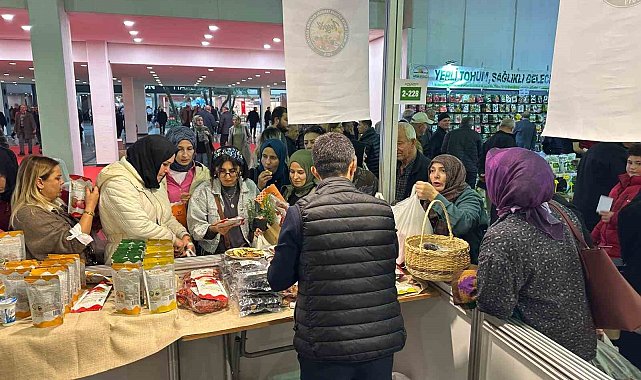 İnegöl'ün tarımsal değerleri Bursa Tarım Fuarı'nda tanıtılıyor