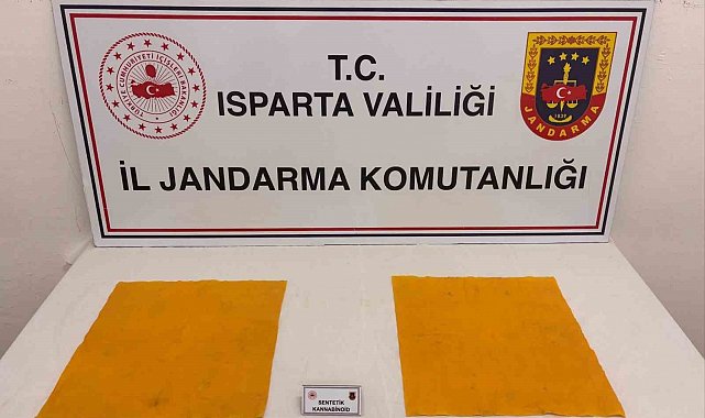 Isparta'da uyuşturucu operasyonunda 1 kişi tutuklandı