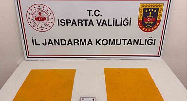 Isparta'da uyuşturucu operasyonunda 1 kişi tutuklandı