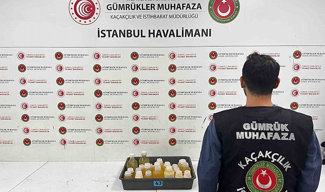 İstanbul Havalimanı'nda iki operasyonda 34 kilo 400 gram kokain ele geçirildi