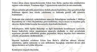 İstanbul'da 1 öğrencinin hayatını kaybettiği olayın şüphelisi yakalandı