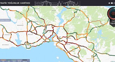 İstanbul'da trafik durma noktasına geldi
