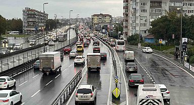 İstanbul'da trafik yoğunluğu yüzde 89'a ulaştı