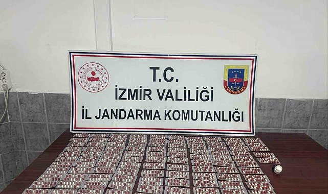 İzmir'de jandarmadan uyuşturucu operasyonu