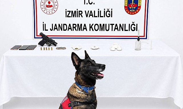 İzmir'de jandarmadan uyuşturucu operasyonu