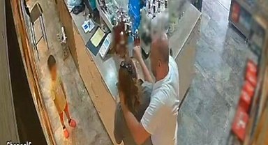 İzmir'de kan donduran görüntü: Çocuğunun gözü önünde eşini darp edip boğmaya çalıştı