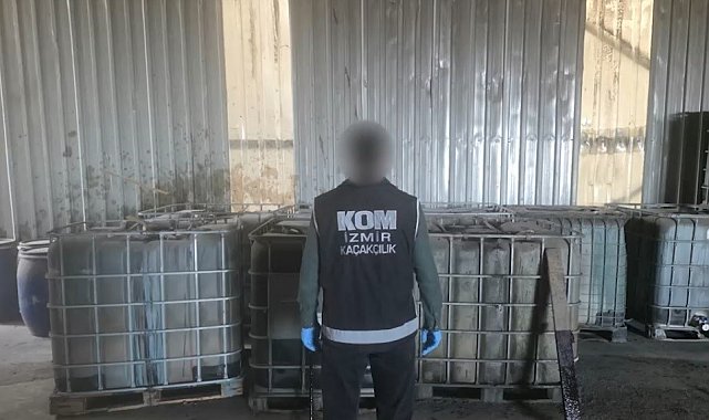 İzmir'de katı atık tesisine kaçak akaryakıt baskını