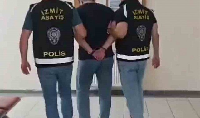 İzmit'te 21 yıl hapis cezası bulunan şüpheli yakalandı