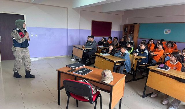 Jandarmadan 65 okul ve çevresinde güvenlik denetimi