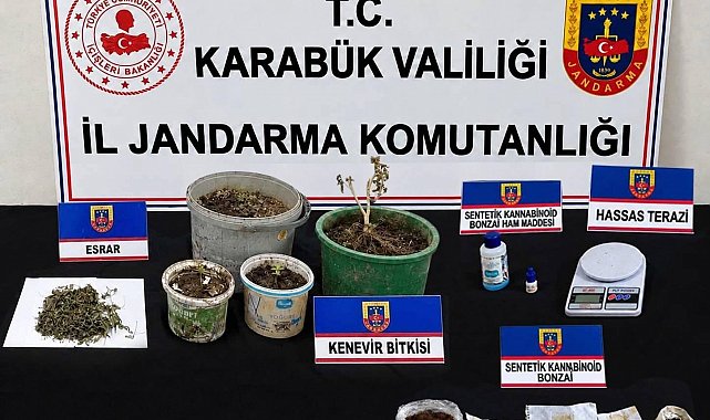 Jandarmadan uyuşturucu operasyonu