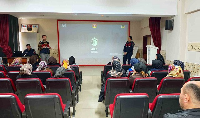 Jandarmadan velilere bağımlılıkla mücadele eğitimi