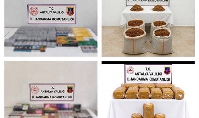 Kaçak tütün ve tütün mamulleri operasyonu