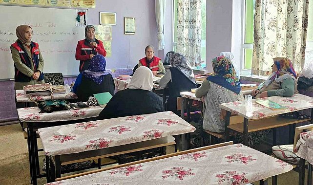 Kadın çiftçilere yönelik bilgilendirme çalışması gerçekleştirildi