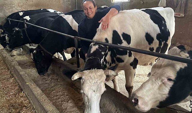 Kadın çiftçinin azmi devlet desteğiyle büyüdü: Edirne'de 5 hayvanla filizlenen umut, 30 hayvanla büyüdü