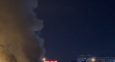 Kahramanmaraş'ta iş yeri yangını