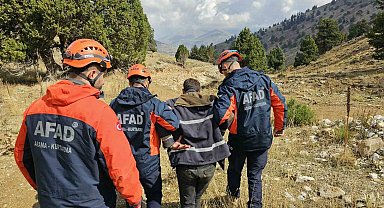 Kahramanmaraş'ta yaylada rahatsızlanan çoban kurtarıldı