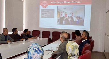 Kahta'da bağımlılıkla mücadele çalışmaları değerlendirildi