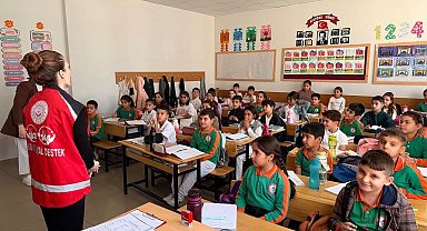Kahta'da öğrencilere akran zorbalığı eğitimi verildi