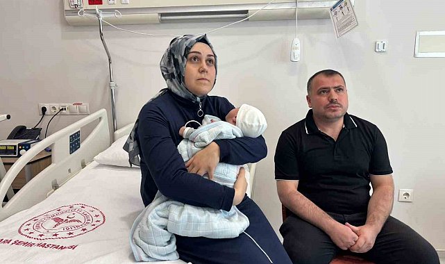 Kalp hastalığıyla hayata tutunma mücadelesi veren bebek sağlığına kavuştu