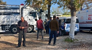 Kamyonun içinde ölü bulundu