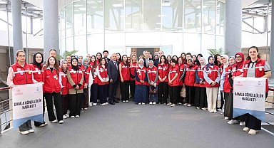 Karabük'te 44 Damla gönüllüsü dayanışma için sahada