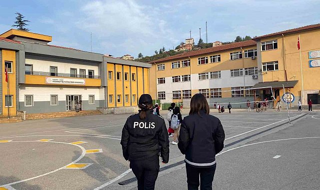 Karabük'te çocukların güvenliği için ekipler görev başında